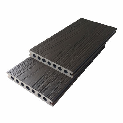 Padrão composto do assoalho ASTM do Decking WPC da extrusão amigável de Eco Co