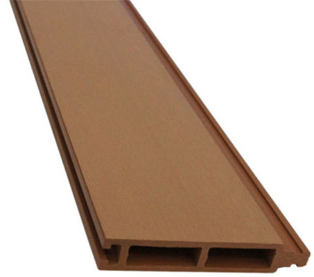 Painel de madeira composto de plástico de madeira de jardim de 110 mm Wpc revestimento de madeira para parede externa
