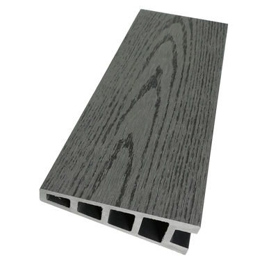 Painel de parede de madeira projetado do revestimento da veneziana WPC de Eco para a decoração do quintal