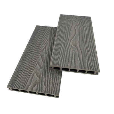 Madeira plástico composto 3D Reciclados de terraço tábuas ao redor da piscina Para jardim ao ar livre