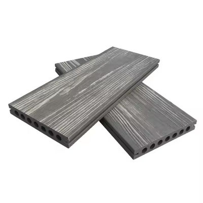 Deck composto impermeável de WPC da coextrusão exterior do terraço anti-risco antiderrapante do OEM/OEM
