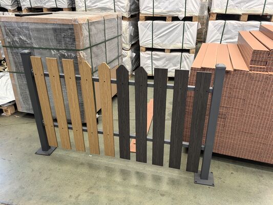 WPC Varanda À Prova D 'Água Ao Ar Livre Cobertura de Extremidade de Piso WPC Convés Composto Placa Final Rodapé Deck WPC Extremidade de Convés