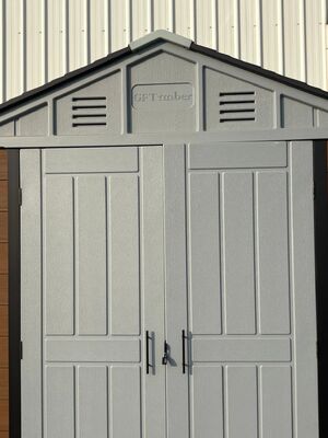 Casa pré-fabricada móvel para jardim externo - sala de armazenamento de utilidades durável