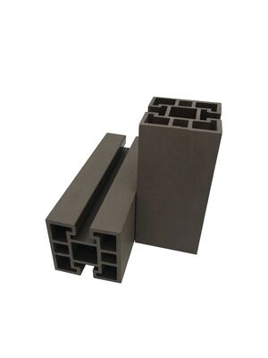 Venda quente corrimão composto de plástico de madeira WPC cerca de corrimão de plástico