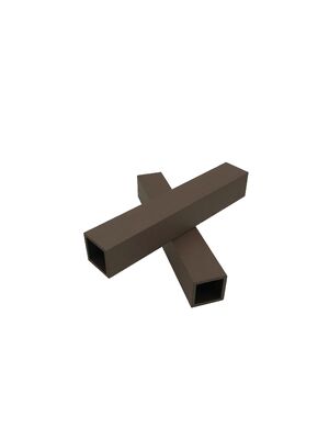 Venda quente corrimão composto de plástico de madeira WPC cerca de corrimão de plástico