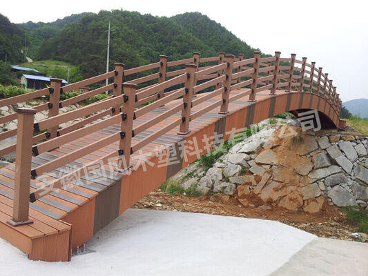 Barato preço de fábrica WPC composto de plástico de madeira Poste de cerca para jardim