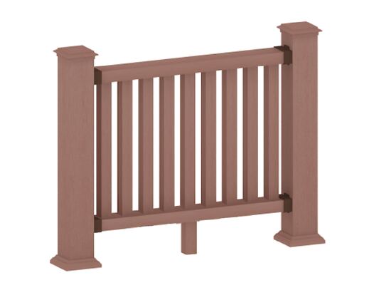 Cerca WPC Eco-Reciclada Anti-Térmitas para Limite Agrícola