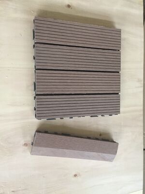 Atualização DIY de piso de varanda interna de 30x30 cm para laje de concreto em horas
