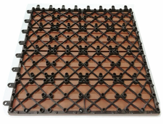 Atualização DIY de piso de varanda interna de 30x30 cm para laje de concreto em horas