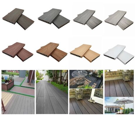 Decks WPC de coextrusão para uso externo