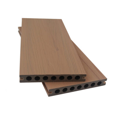 Pisos de coextrusão externa WPC para deck à prova d'água composto de plástico de madeira