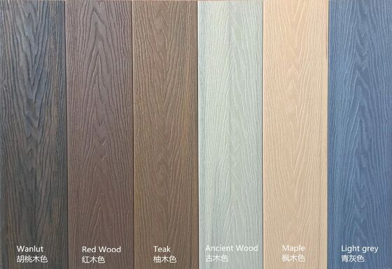 Deck colorido à prova d'água de bordo Deck externo
