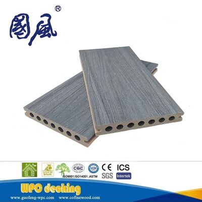 Preço de fábrica de nova geração de material composto de madeira e plástico de coextrusão de cor dupla Deck WPC