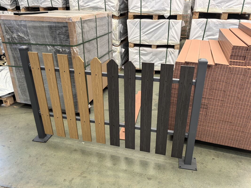 WPC Varanda À Prova D 'Água Ao Ar Livre Cobertura de Extremidade de Piso WPC Convés Composto Placa Final Rodapé Deck WPC Extremidade de Convés