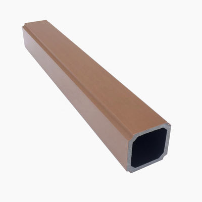 Corrimão exterior da balaustrada WPC Co impermeável Co expulsou trilhos compostos