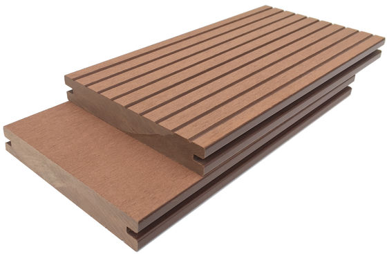 Telhas compostas superiores projetadas do deck WPC para o patamar do pátio 25mm