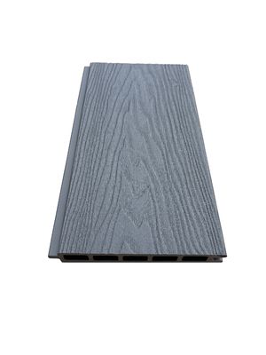 Cerca composta de plástico de madeira moderna privacidade wpc cerca tamanho diy