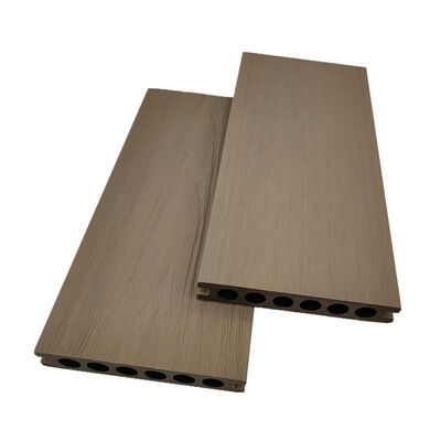 Deck composto com tampa de coextrusão WPC sólida externa para jardim