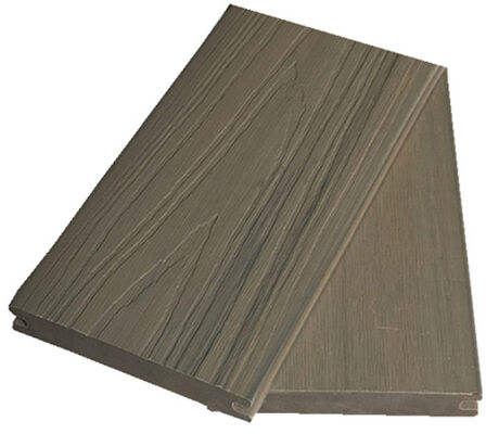 Textura de madeira anti-séptica WPC Pisos/decks projetados coextrudados WPC com certificado CE